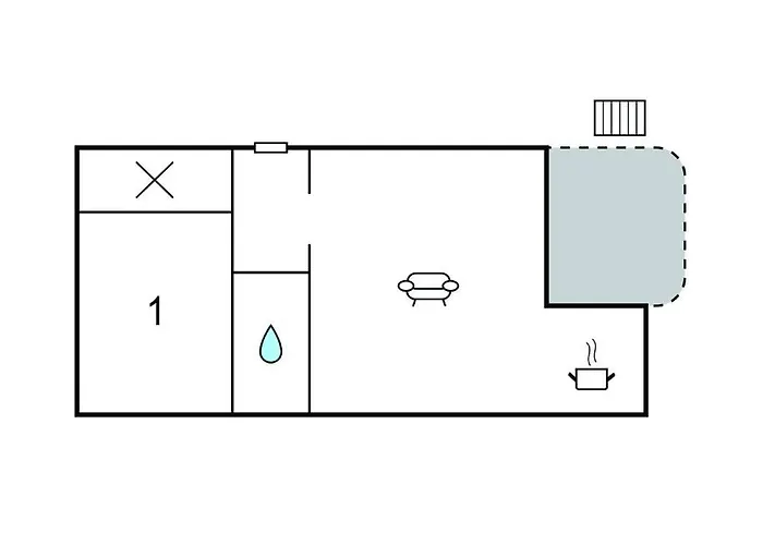 Apartment 1 Bedroom Stunning In *